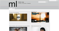 Desktop Screenshot of mattylang.com